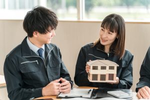 設計士との打合せ